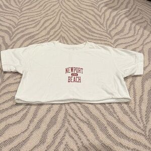 J.Galt White Cotton Tee